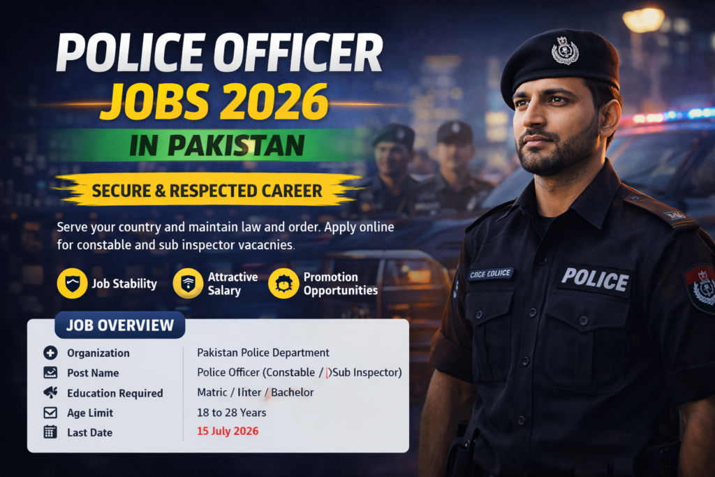 Police Officer Jobs 2026