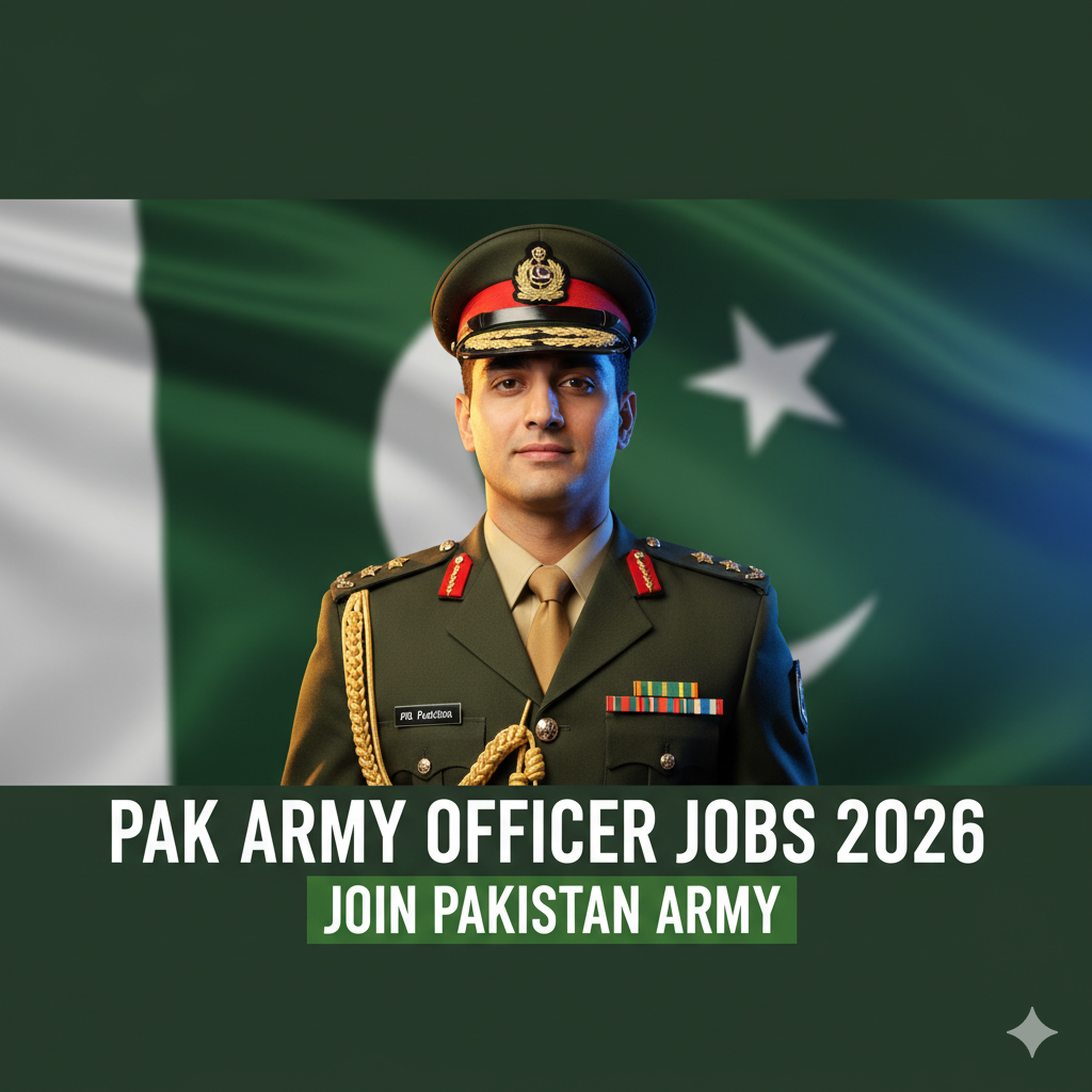 Pak Army Officer Jobs 2026