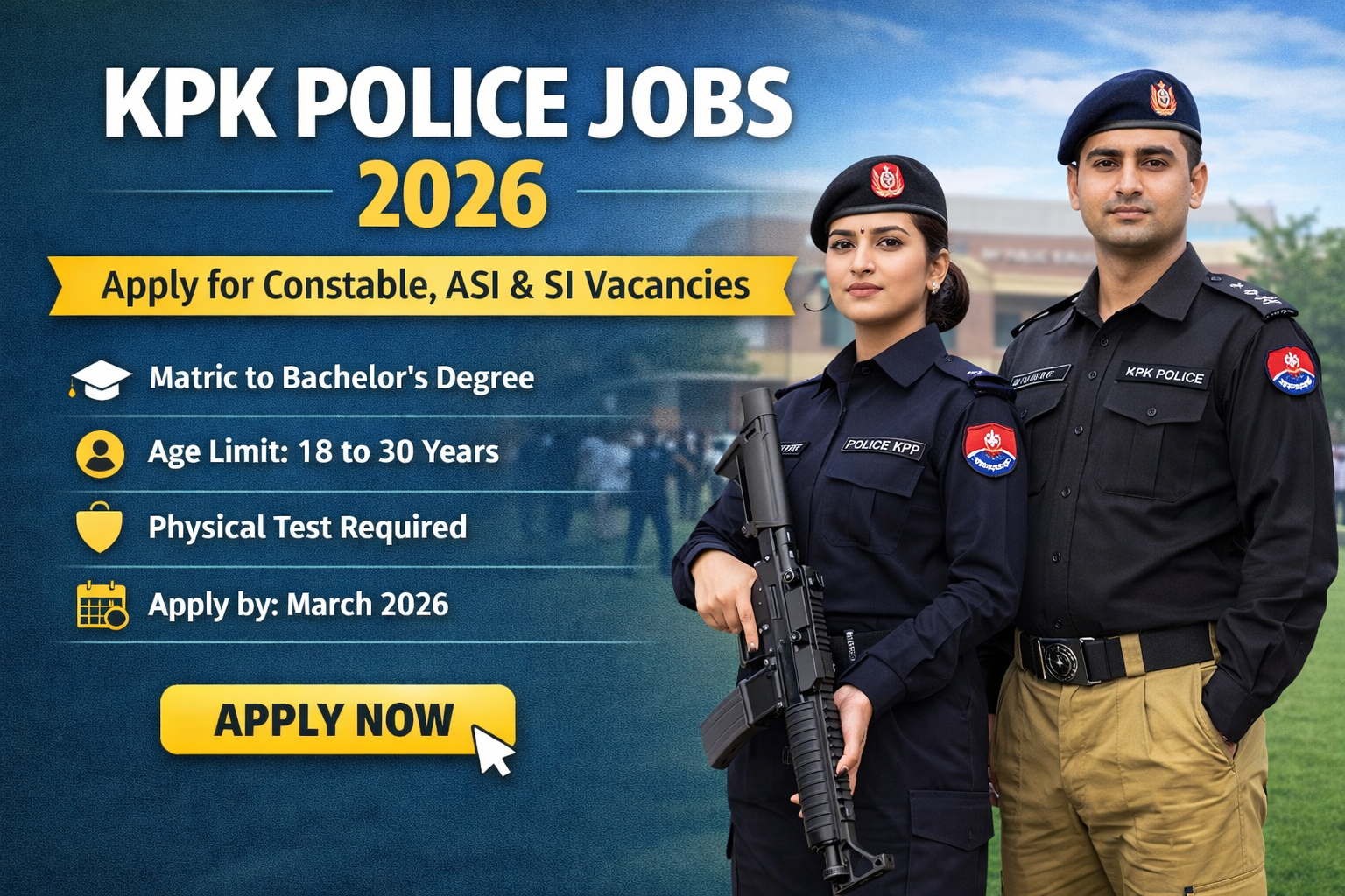 KPK Police Jobs 2026