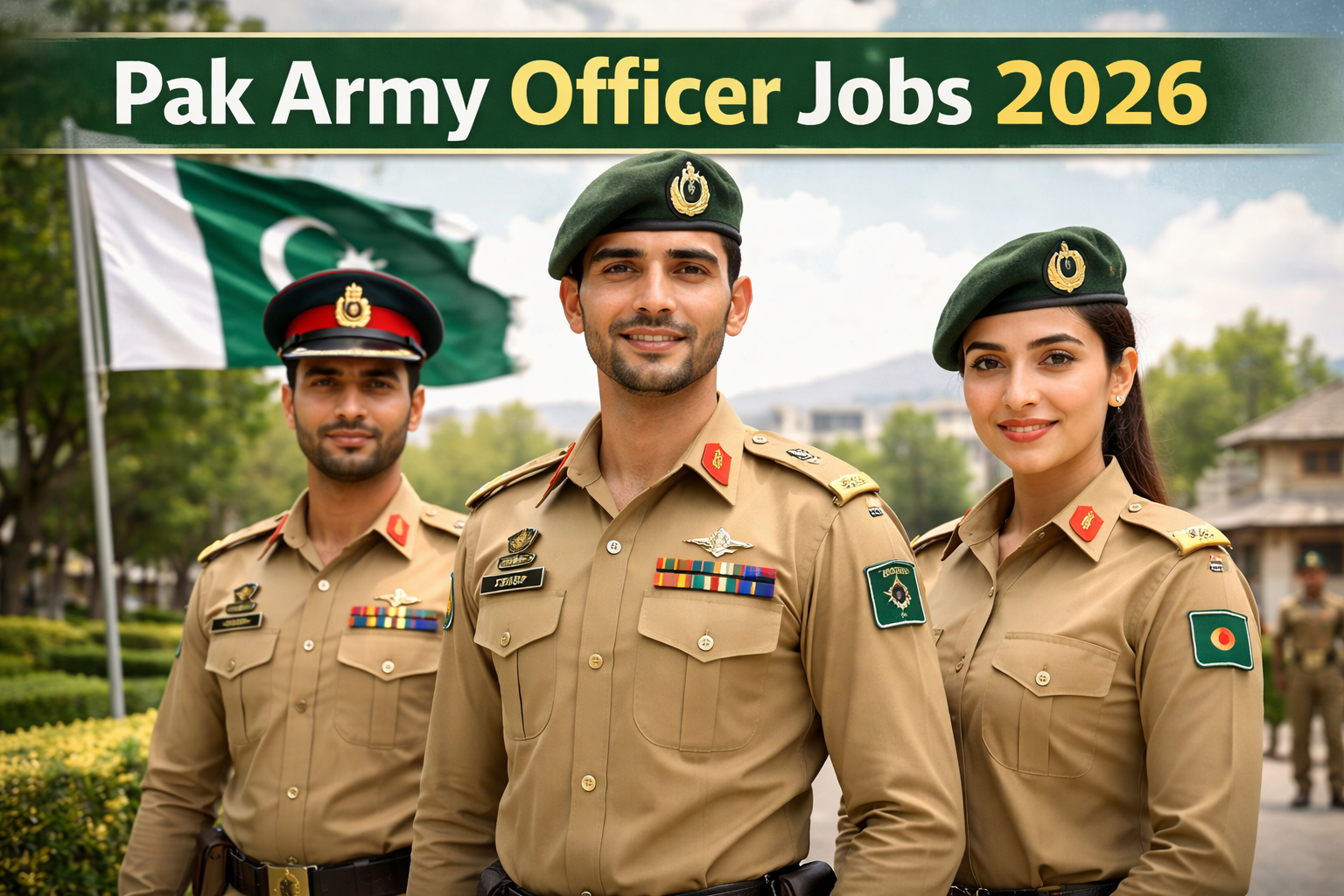 Pak Army Officer Jobs 2026