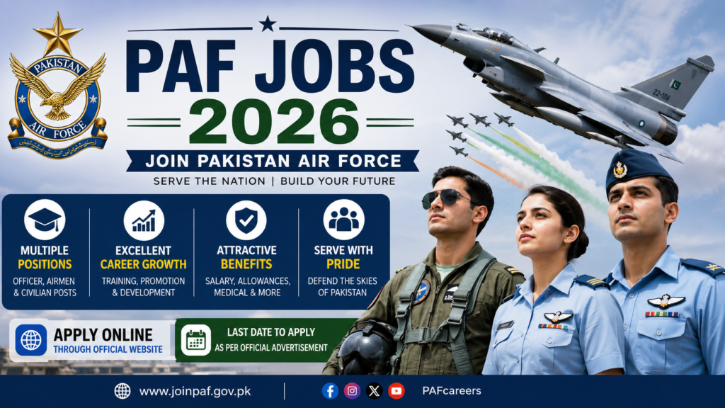 PAF Jobs 2026