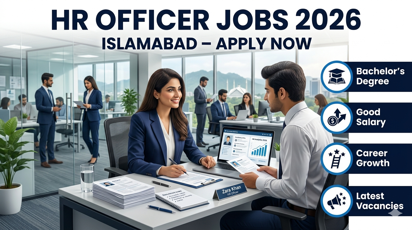 HR Officer Islamabad Jobs 2026