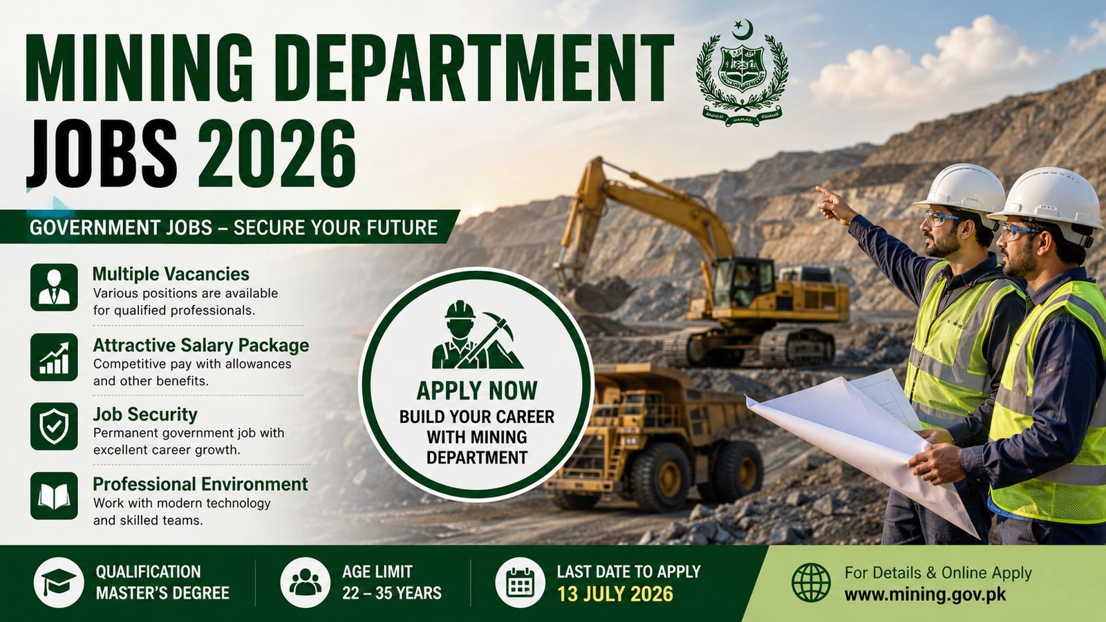 Mining Department Jobs 2026