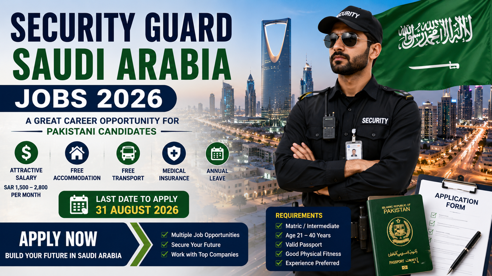 Security Guard Saudi Arabia Jobs 2026