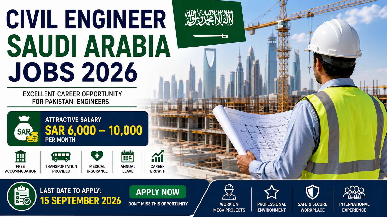 Civil Engineer Saudi Arabia Jobs 2026