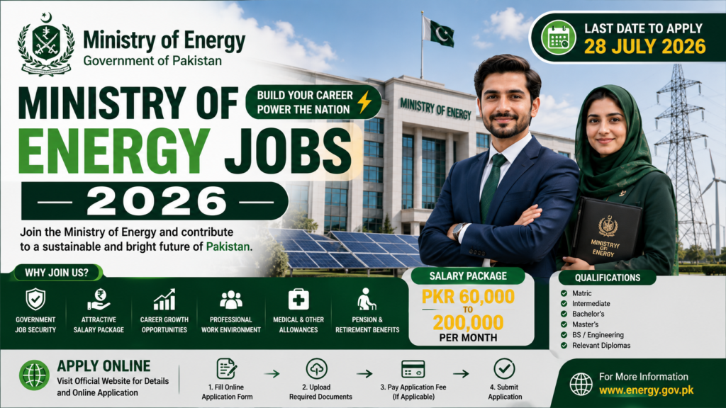 Ministry of Energy Jobs 2026