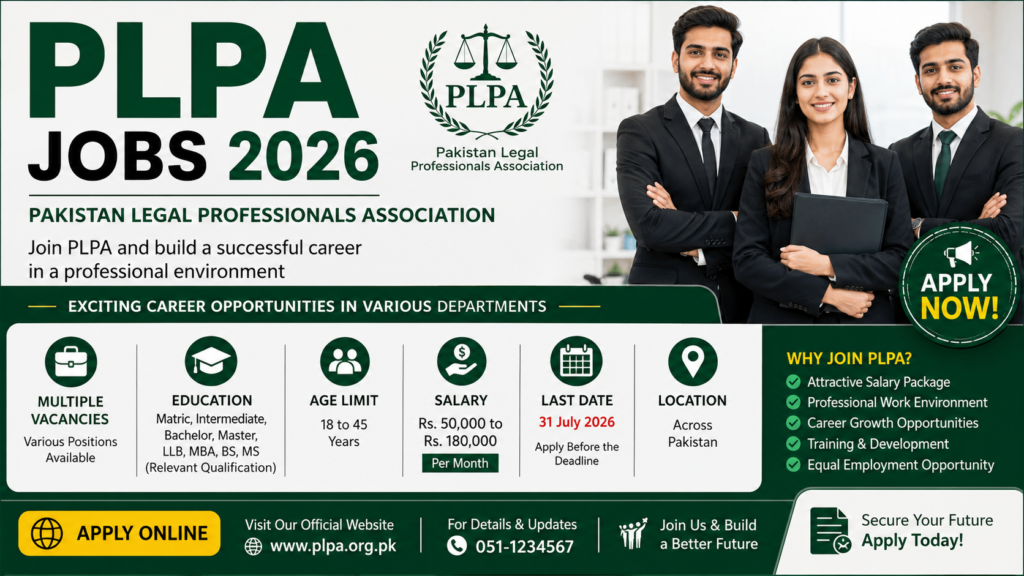 PLPA Jobs 2026