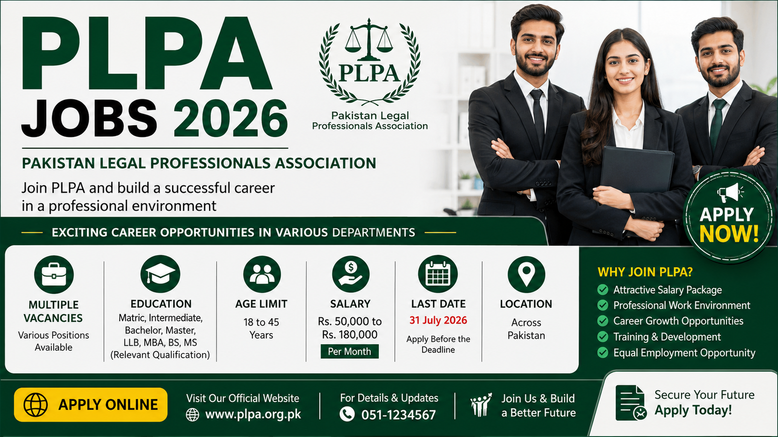 PLPA Jobs 2026