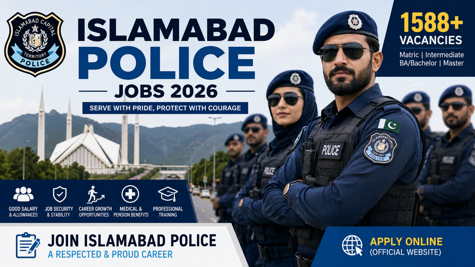 Islamabad Police Jobs 2026