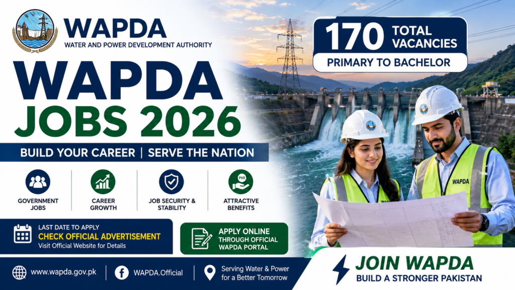 WAPDA Jobs 2026