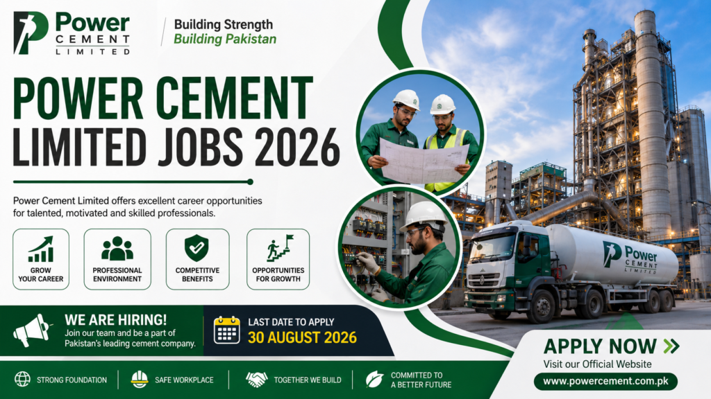 Power Cement Limited Jobs 2026