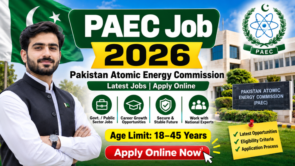PAEC Job 2026