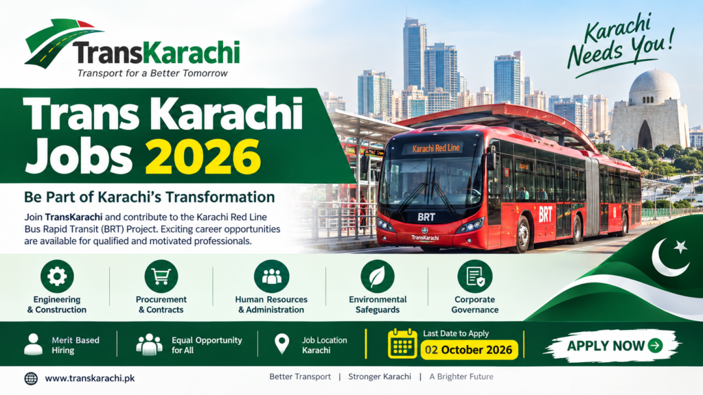 Trans Karachi Jobs 2026
